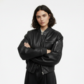 FALUVA Aniya Vintage Style Jacket Black