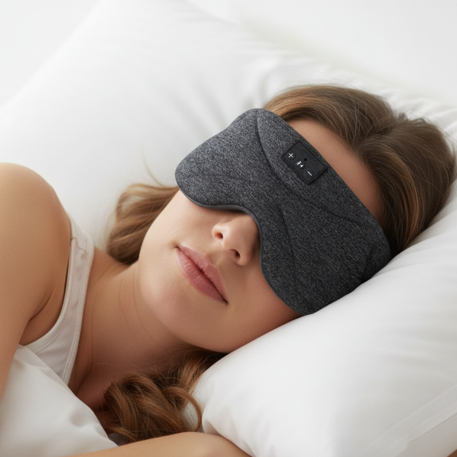 FALUVA Auria Bluetooth Sleep Mask - 100% Light Blockout