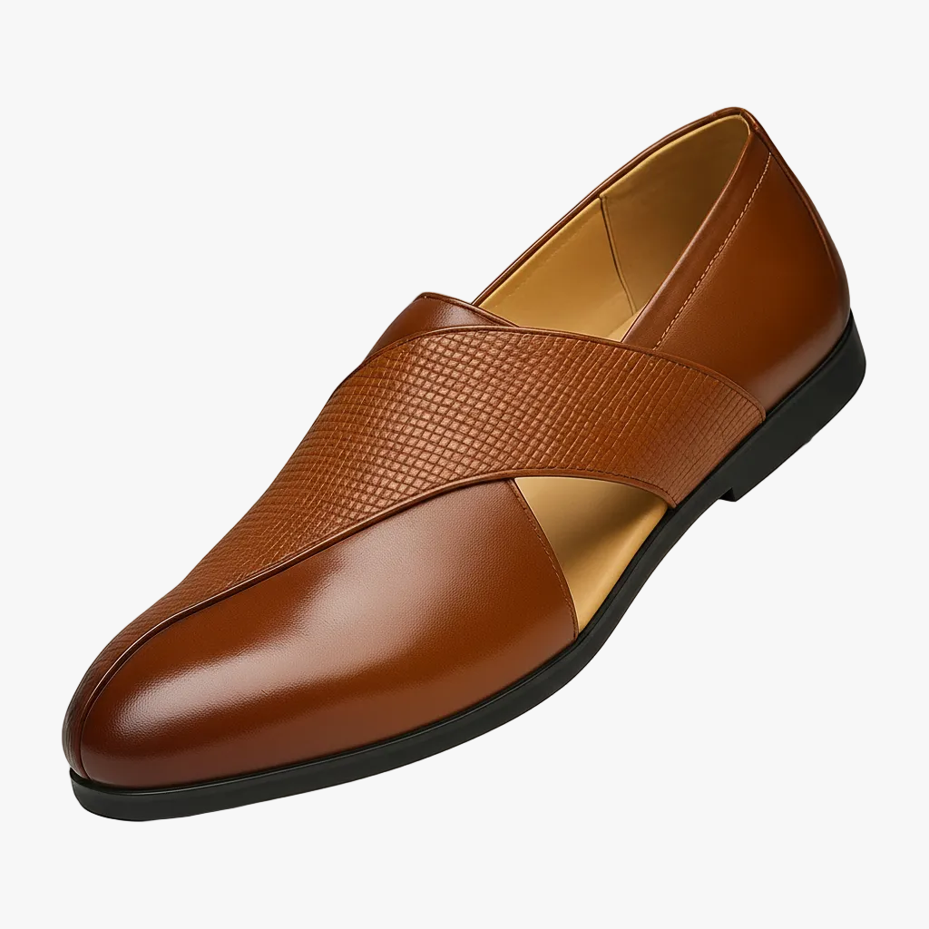 FALUVA Conrad Leather Loafers