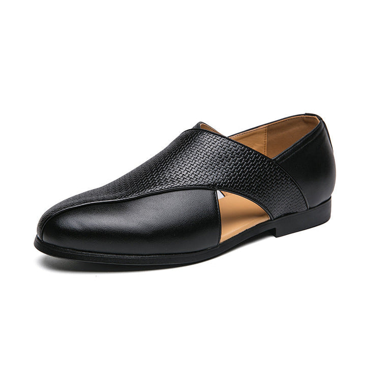 FALUVA Conrad Leather Loafers