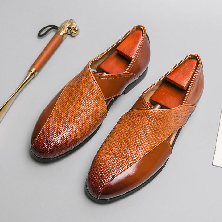 FALUVA Conrad Leather Loafers