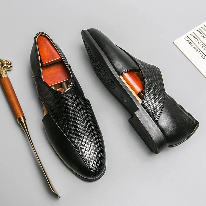 FALUVA Conrad Leather Loafers