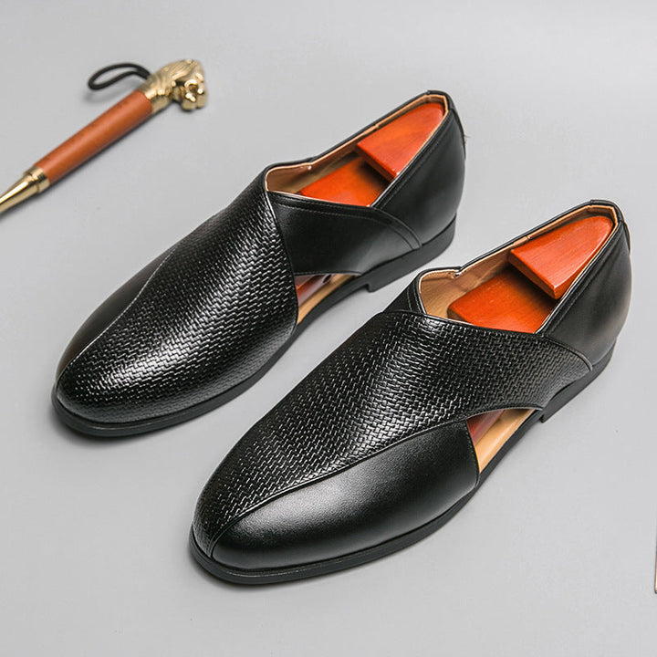 FALUVA Conrad Leather Loafers
