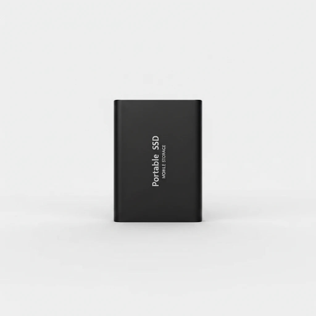 FALUVA DrivePro External SSD - 128TB High-Speed Portable SSD Black