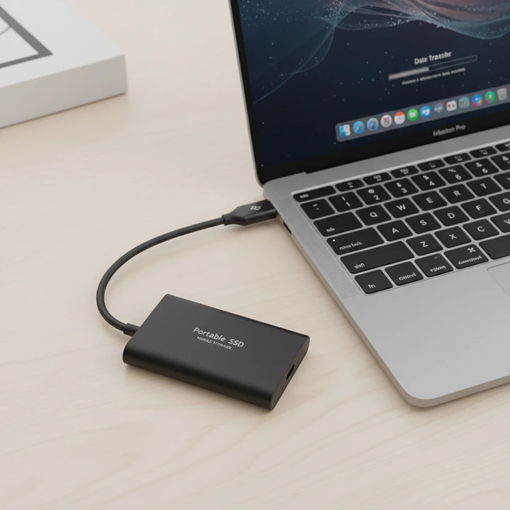 FALUVA DrivePro External SSD - 128TB High-Speed Portable SSD