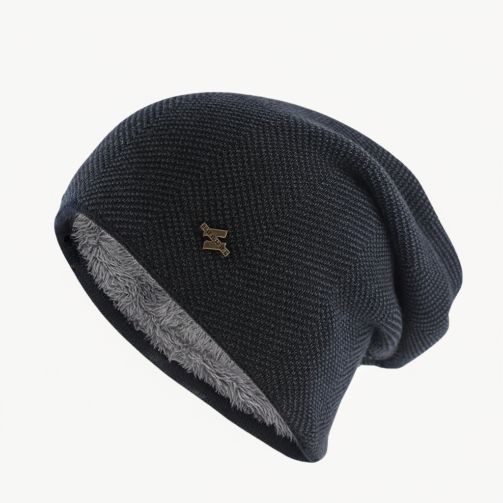 FALUVA Edison Wool Beanie Grey
