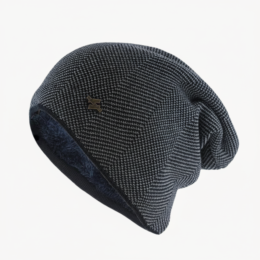 FALUVA Edison Wool Beanie Blue