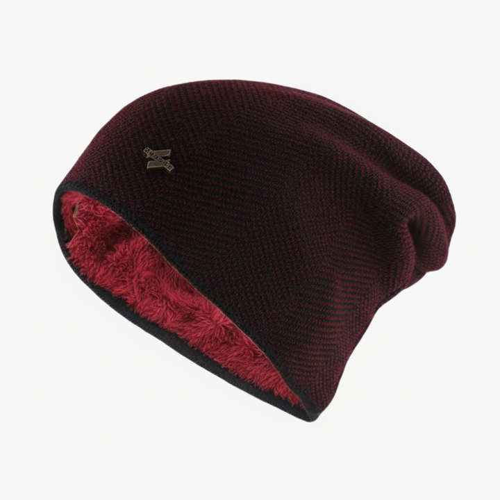 FALUVA Edison Wool Beanie Red
