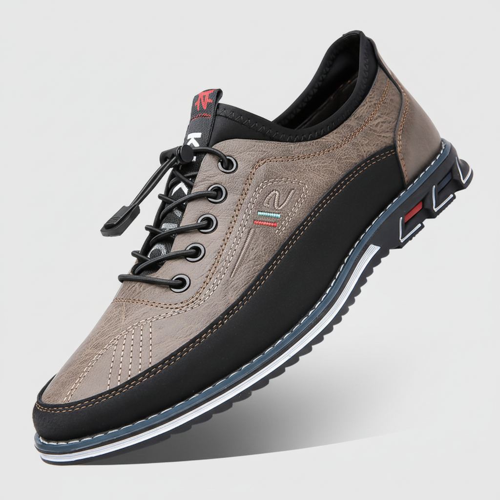 FALUVA Egbert Barefoot Sneakers Espresso Brown