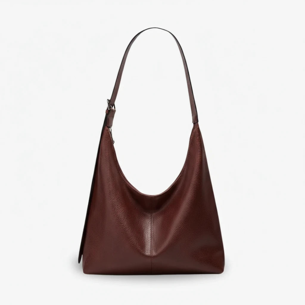 FALUVA Elena Hobo Bag Burgundy