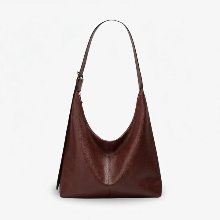 FALUVA Elena Hobo Bag Burgundy