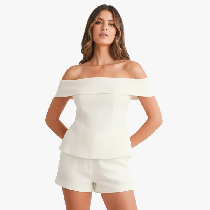 FALUVA Elena Two-Piece Set - Cotton & Linen Blend