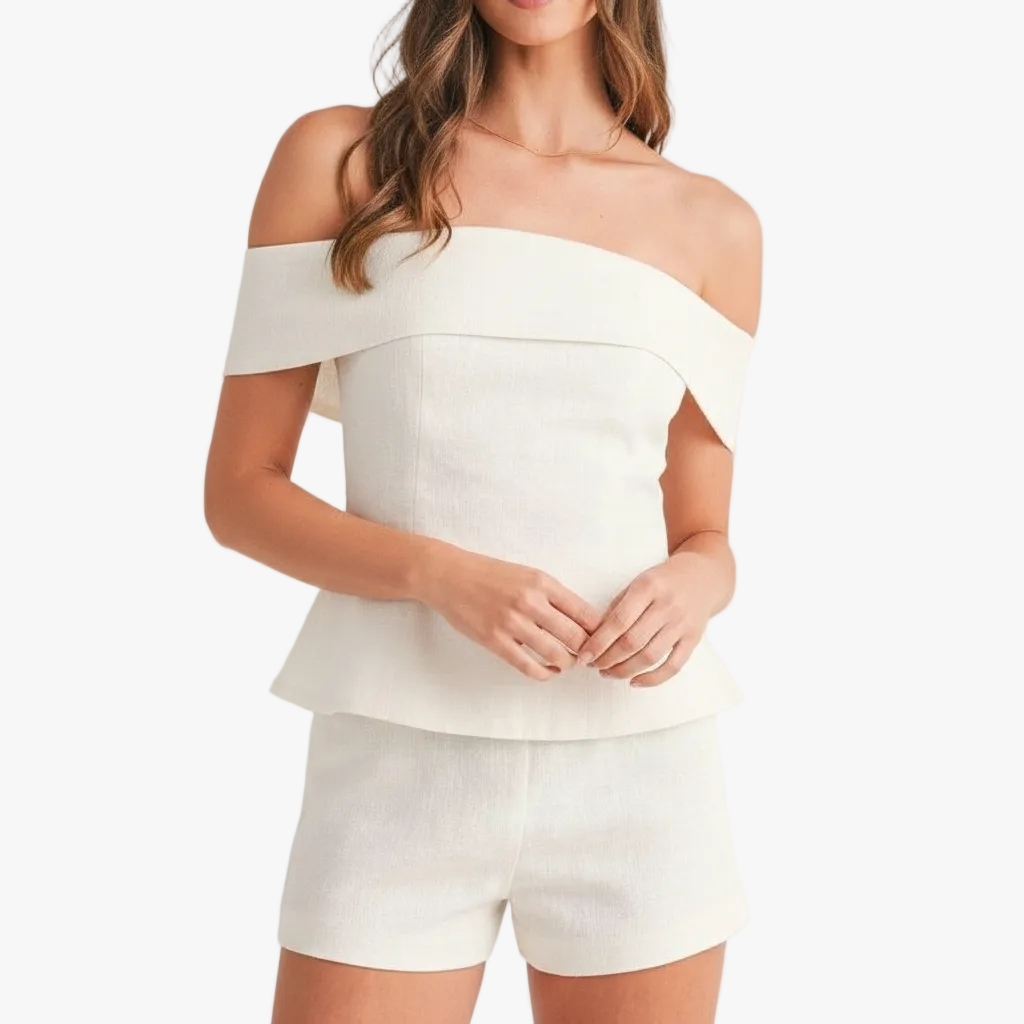 FALUVA Elena Two-Piece Set - Cotton & Linen Blend