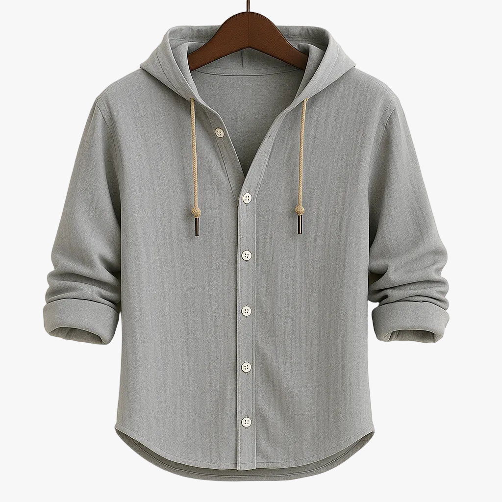 FALUVA Elias Hoodie Shirt Gray