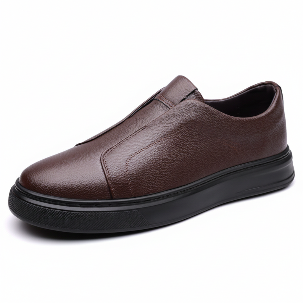 FALUVA Elias Sneakers - Vegan Leather Brown