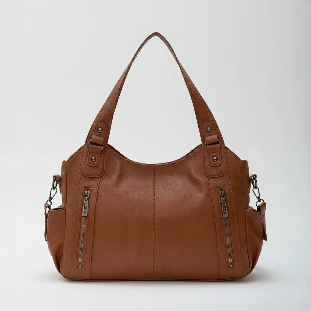 FALUVA Elise Crossbody Bag Brown