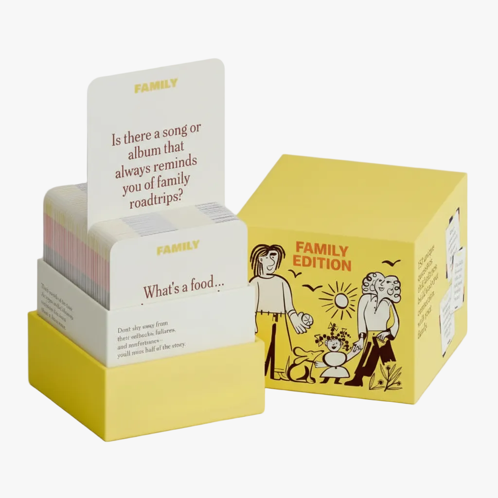 FALUVA Ellis Family Memory Card Game Family Edition