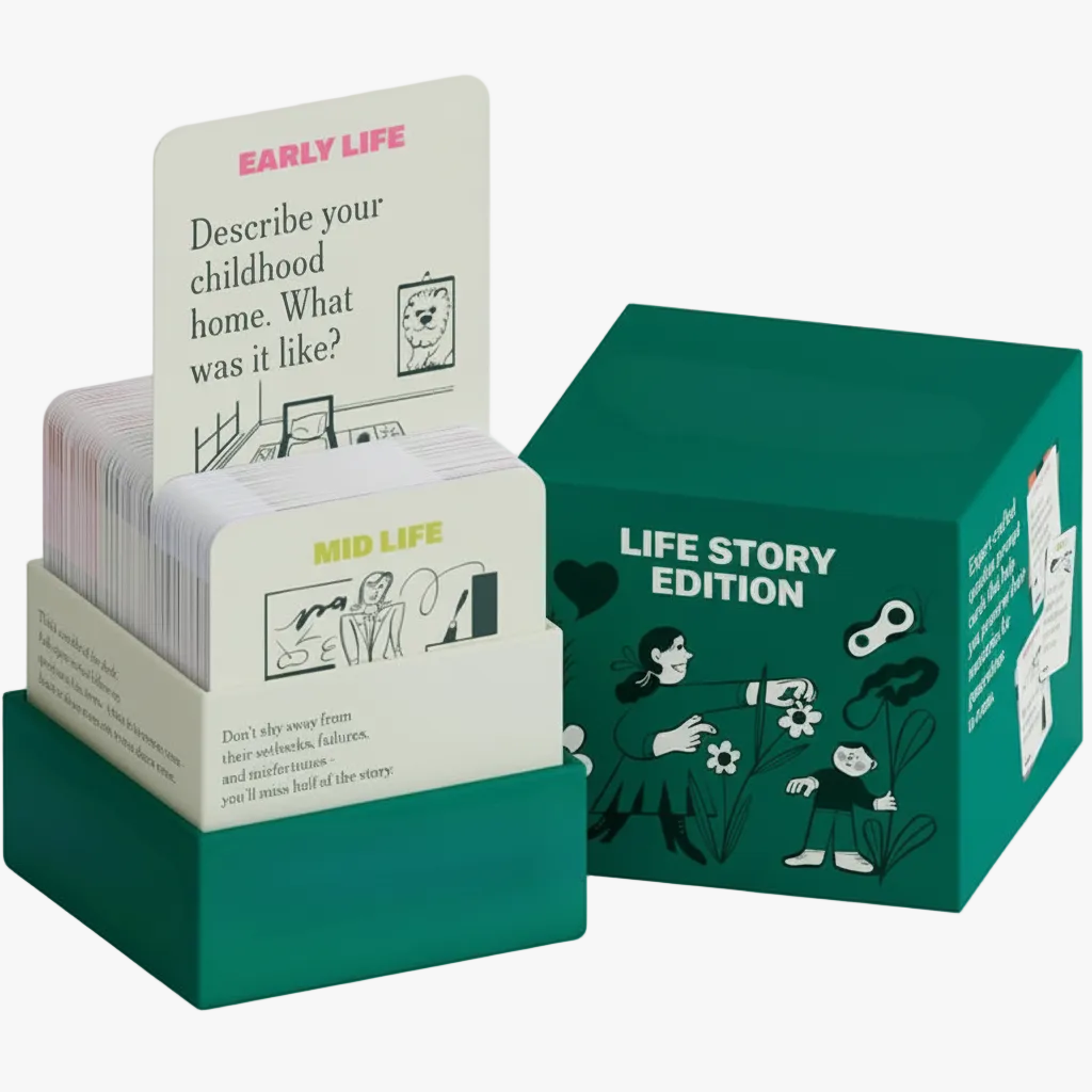 FALUVA Ellis Family Memory Card Game Life Story Edition