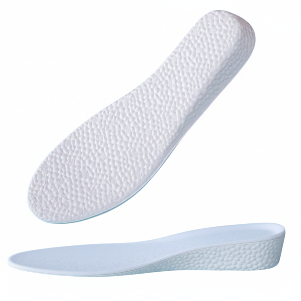 FALUVA Ellis Height Increasing Insoles 2.5cm Boost White