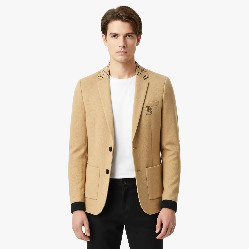 FALUVA Enzo Cashmere Cardigan Oatmeal