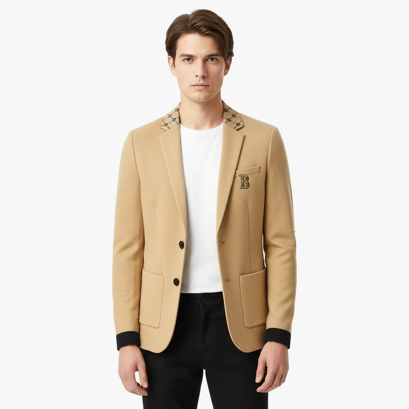 FALUVA Enzo Cashmere Cardigan Oatmeal