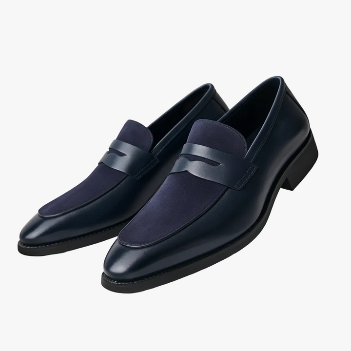 FALUVA Enzo Italian Penny Loafers
