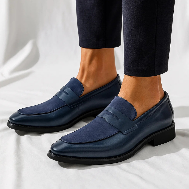 FALUVA Enzo Italian Penny Loafers