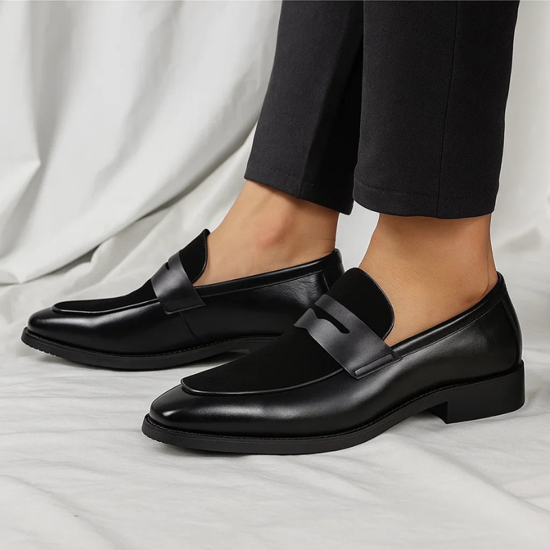 FALUVA Enzo Italian Penny Loafers
