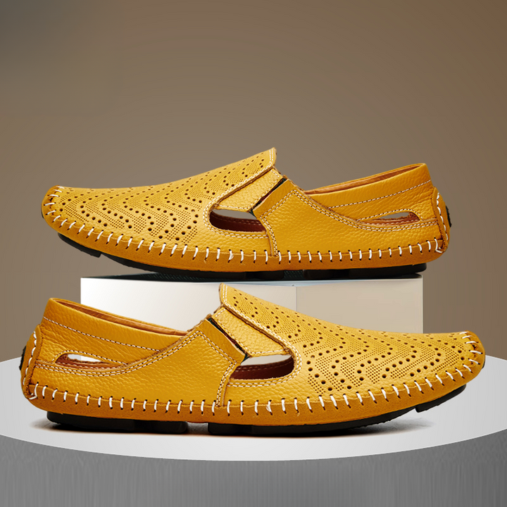 FALUVA Enzo Leather Sandals