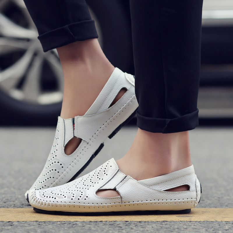 FALUVA Enzo Leather Sandals