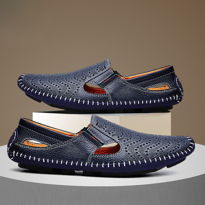 FALUVA Enzo Leather Sandals