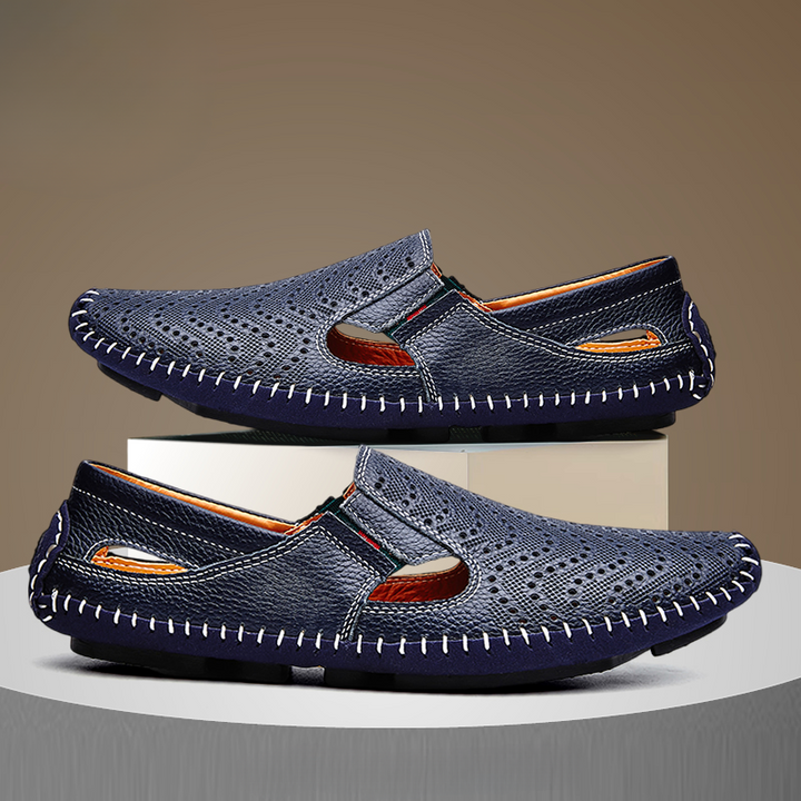 FALUVA Enzo Leather Sandals