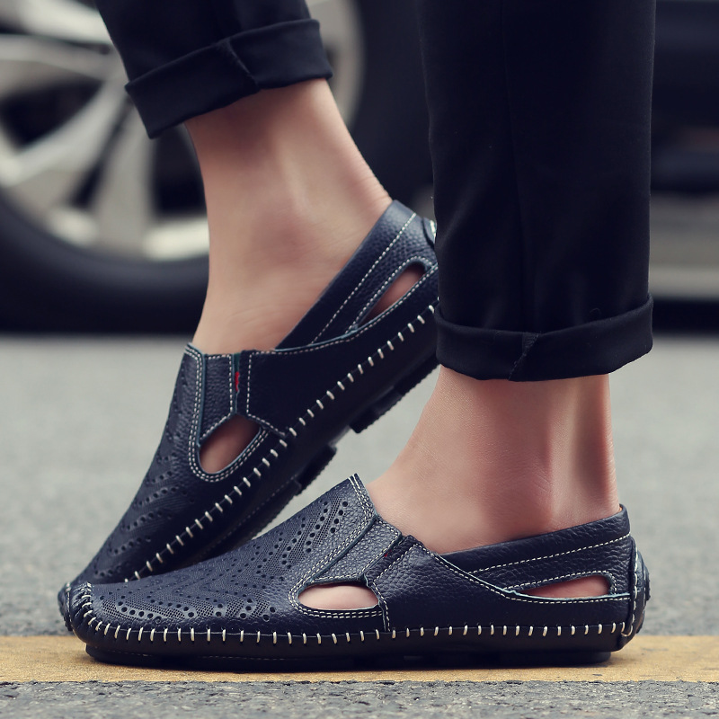 FALUVA Enzo Leather Sandals