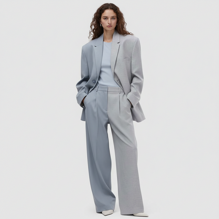 FALUVA Giy Blazer and Pants Set Blue