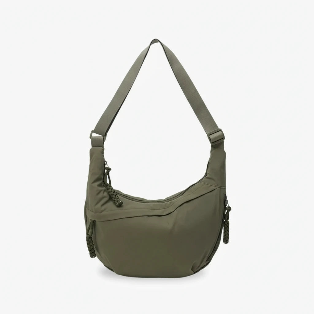 FALUVA Harper Crossbody Bag Olive Green