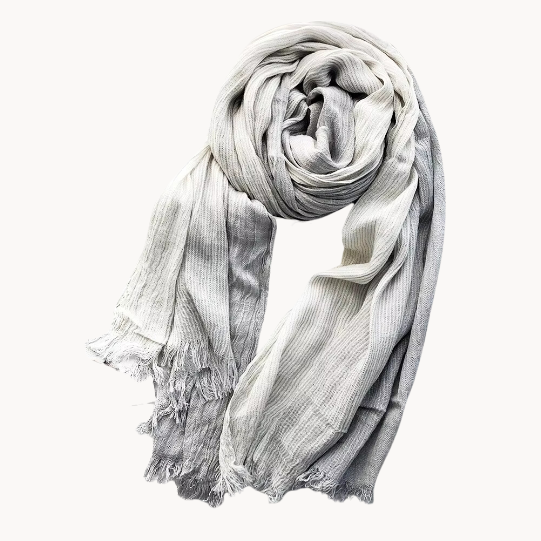 FALUVA Hubert Scarf - Cannes Harbor Striped Design