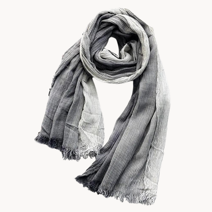 FALUVA Hubert Scarf - Cannes Harbor Striped Design