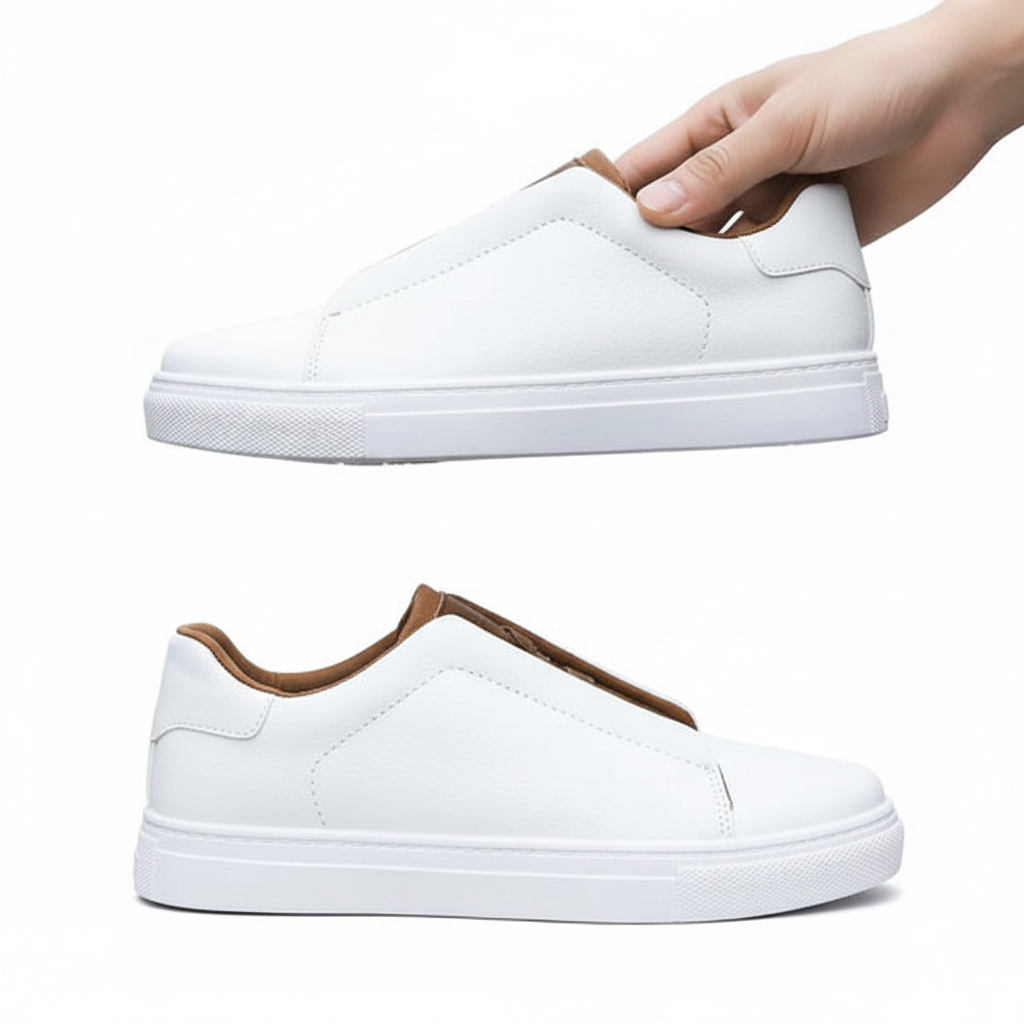 FALUVA Jeff Leather Sneakers