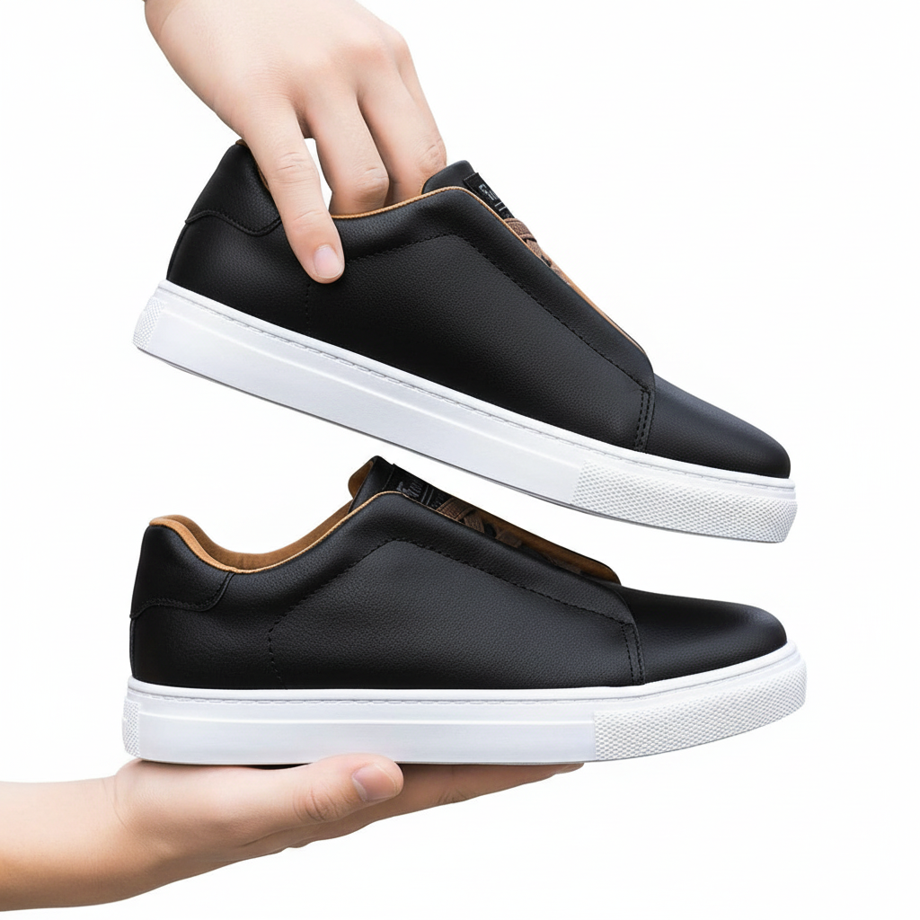 FALUVA Jeff Leather Sneakers