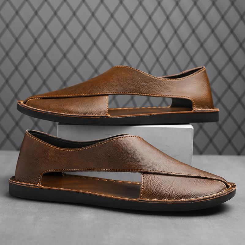 FALUVA Julian Genuine Leather Sandals
