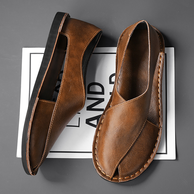 FALUVA Julian Genuine Leather Sandals