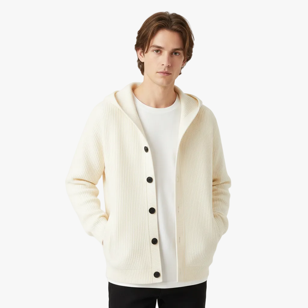 FALUVA Julian Premium Cardiganal Oatmeal