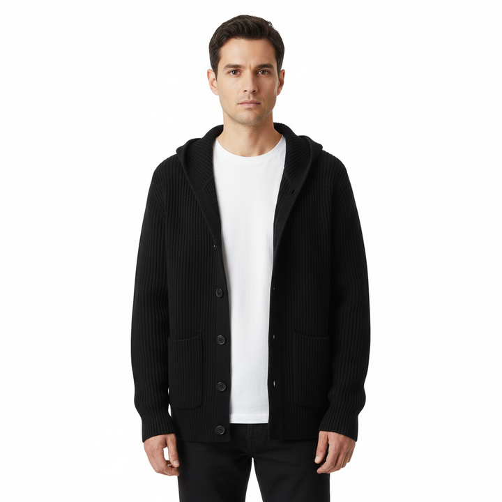 FALUVA Julian Premium Cardiganal Black