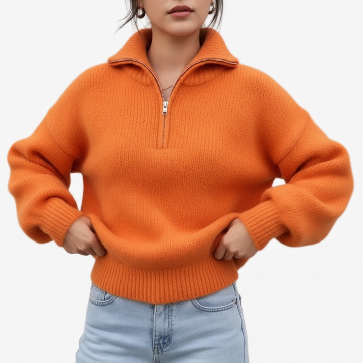 FALUVA Liana Vintage Knit Jumper
