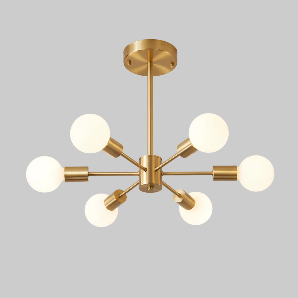 FALUVA Luxo 6-Light Sputnik Chandelier