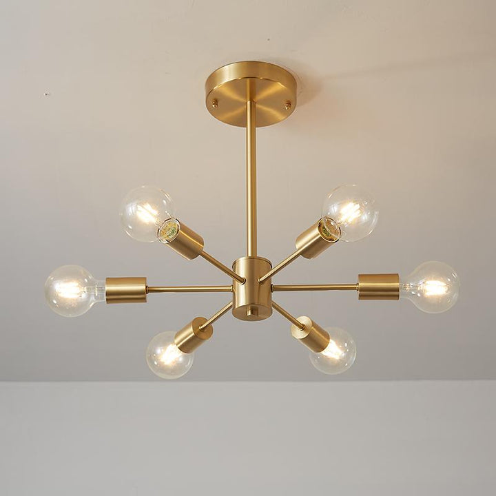 FALUVA Luxo 6-Light Sputnik Chandelier