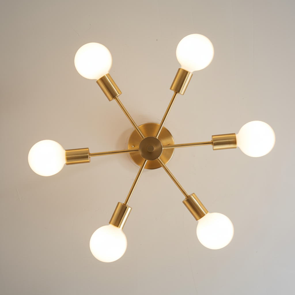 FALUVA Luxo 6-Light Sputnik Chandelier