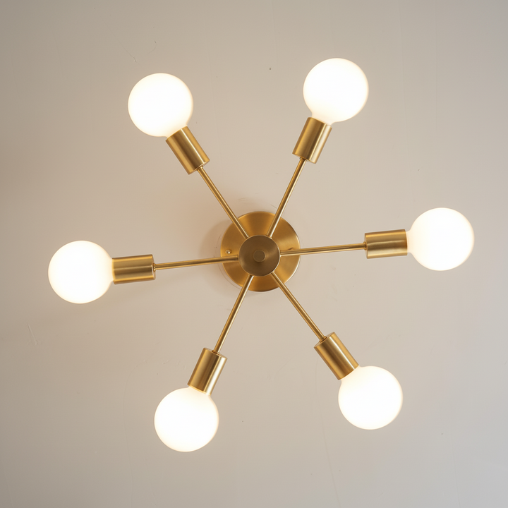 FALUVA Luxo 6-Light Sputnik Chandelier