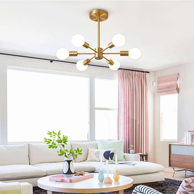 FALUVA Luxo 6-Light Sputnik Chandelier
