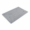 FALUVA Luxury Non-Slip Shower Mat with Hygienic Protection Gray